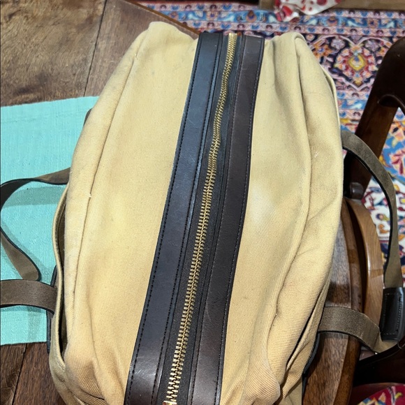 Filson Small Rugged Twill Duffel Bag in Camel Color - Picture 14 of 14